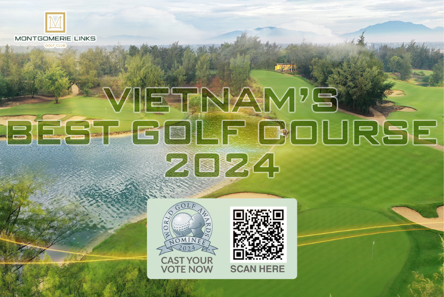 VIETNAM'S BEST GOLF COURSE 2024 - VOTE FOR MONTGOMERIE LINKS GOLF CLUB