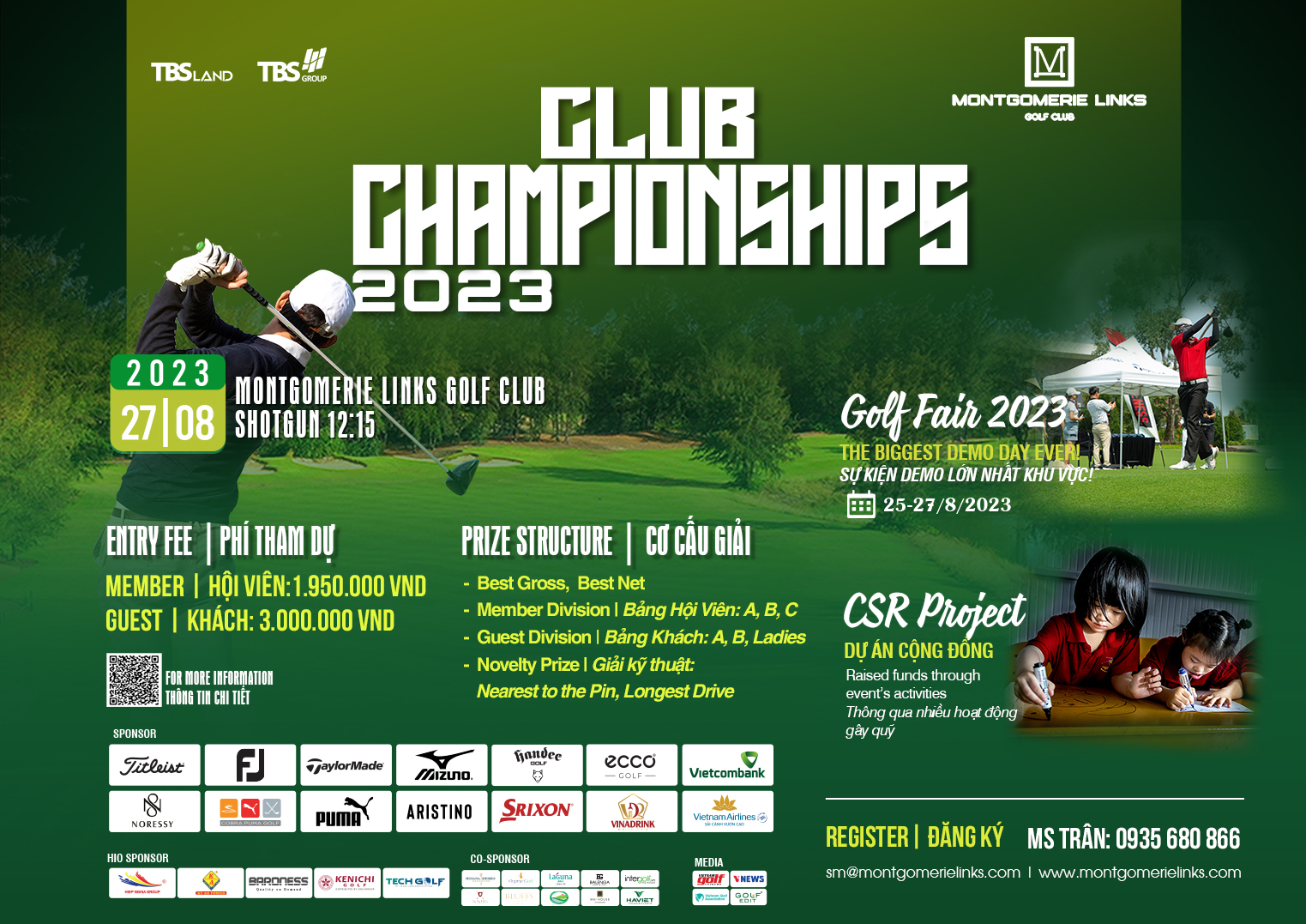 GOLF FAIR 2023 AT MONTGOMERIE LINKS GOLF CLUB - THE BIGGEST DEMO DAY EVER  IN 3 DAYS!